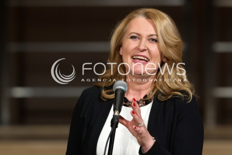  04.04.2014 RZESZOW<br />V KONFERENCJA KOBIETA AKTYWNA Z UDZIALEM MALZONKI PREZYDENTA RP ANNY KOMOROWSKIEJ<br />N/Z ELZBIETA LUKACIJEWSKA<br /> 