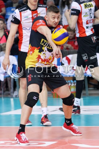  04.04.2014 RZESZOW <br />SIATKOWKA PLUS LIGA 2013/2014 MEN VOLLEYBALL POLAND POLISH PLUSLIGA LEAGUE SEASON 2013/2014 RUNDA PLAY-OFF POLFINAL SEMIFINAL<br />MECZ ASSECO RESOVIA - ZAKSA KEDZIERZYN KOZLE<br />N/Z KRZYSZTOF IGNACZAK SYLWETKA <br /> 