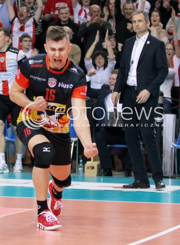  04.04.2014 RZESZOW <br />SIATKOWKA PLUS LIGA 2013/2014 MEN VOLLEYBALL POLAND POLISH PLUSLIGA LEAGUE SEASON 2013/2014 RUNDA PLAY-OFF POLFINAL SEMIFINAL<br />MECZ ASSECO RESOVIA - ZAKSA KEDZIERZYN KOZLE<br />N/Z ANDRZEJ KOWAL ( TRENER ) KRZYSZTOF IGNACZAK <br /> 