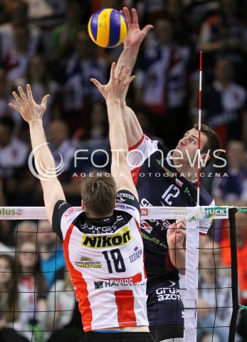  04.04.2014 RZESZOW <br />SIATKOWKA PLUS LIGA 2013/2014 MEN VOLLEYBALL POLAND POLISH PLUSLIGA LEAGUE SEASON 2013/2014 RUNDA PLAY-OFF POLFINAL SEMIFINAL<br />MECZ ASSECO RESOVIA - ZAKSA KEDZIERZYN KOZLE<br />N/Z GRZEGORZ BOCIEK <br /> 