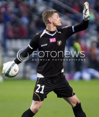  05.04.2014 LODZ PILKA NOZNA POLSKA T-MOBILE EKSTRAKLASA SEZON SEASON 2013/2014 FOOTBALL POLISH  WIDZEW LODZ - WISLA KRAKOW N/Z PATRYK WOLANSKI SYLWETKA  