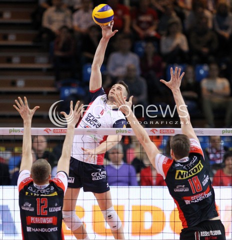  05.04.2014 RZESZOW <br />SIATKOWKA PLUS LIGA 2013/2014 MEN VOLLEYBALL POLAND POLISH PLUSLIGA LEAGUE SEASON 2013/2014 RUNDA PLAY-OFF POLFINAL SEMIFINAL<br />MECZ ASSECO RESOVIA - ZAKSA KEDZIERZYN KOZLE<br />N/Z DICK KOOY <br /> 