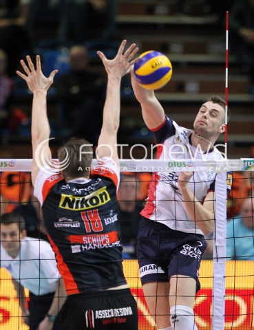  05.04.2014 RZESZOW <br />SIATKOWKA PLUS LIGA 2013/2014 MEN VOLLEYBALL POLAND POLISH PLUSLIGA LEAGUE SEASON 2013/2014 RUNDA PLAY-OFF POLFINAL SEMIFINAL<br />MECZ ASSECO RESOVIA - ZAKSA KEDZIERZYN KOZLE<br />N/Z DICK KOOY <br /> 