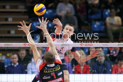  05.04.2014 RZESZOW <br />SIATKOWKA PLUS LIGA 2013/2014 MEN VOLLEYBALL POLAND POLISH PLUSLIGA LEAGUE SEASON 2013/2014 RUNDA PLAY-OFF POLFINAL SEMIFINAL<br />MECZ ASSECO RESOVIA - ZAKSA KEDZIERZYN KOZLE<br />N/Z LUKASZ WISNIEWSKI <br /> 