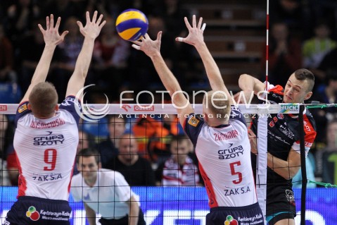  05.04.2014 RZESZOW <br />SIATKOWKA PLUS LIGA 2013/2014 MEN VOLLEYBALL POLAND POLISH PLUSLIGA LEAGUE SEASON 2013/2014 RUNDA PLAY-OFF POLFINAL SEMIFINAL<br />MECZ ASSECO RESOVIA - ZAKSA KEDZIERZYN KOZLE<br />N/Z PAUL LOTMAN <br /> 