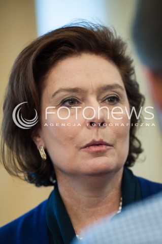  09.04.2014 WARSZAWA<br />KONFERENCJA PRASOWA PREMIERA RP I PREMIERA LOTWY<br />N/Z MALGORZATA KIDAWA-BLONSKA<br /> 