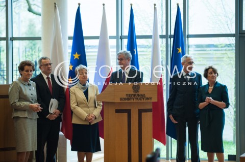  09.04.2014 WARSZAWA<br />WIZYTA PREZYDENTA RP NA ZGROMADZENIU OGOLNYM SEDZIOW TK <br />N/Z SEDZIOWIE TK<br /> 