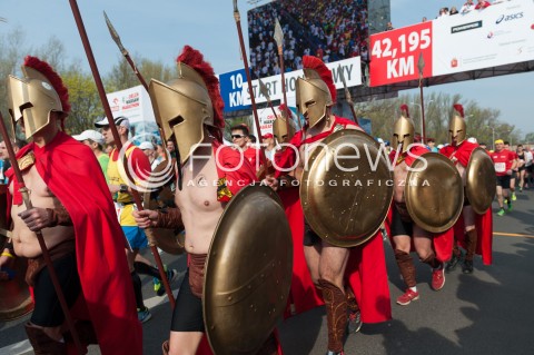 13.04.2014 WARSZAWA <br />ORLEN WARSAW MARATHON START<br />N/Z UCZESTNICY<br /> 