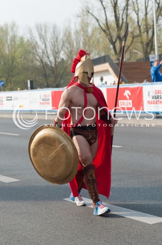 13.04.2014 WARSZAWA <br />ORLEN WARSAW MARATHON START<br />N/Z  <br /> 