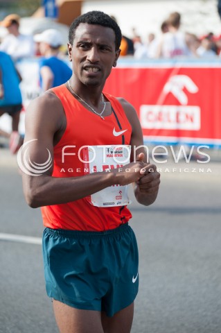  13.04.2014 WARSZAWA <br />ORLEN WARSAW MARATHON START<br />N/Z UCZESTNIK ELITA<br /> 