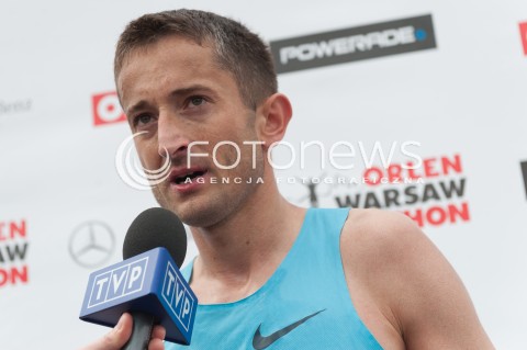  13.04.2014 WARSZAWA <br />ORLEN WARSAW MARATHON <br />N/Z HENRYK SZOST<br /> 