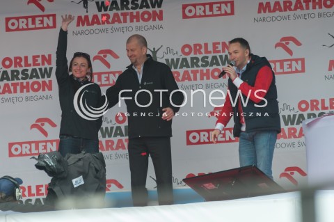  13.04.2014 WARSZAWA <br />ORLEN WARSAW MARATHON BIEG NA 42 KM<br />N/Z JUSTYNA KOWALCZYK <br /> 
