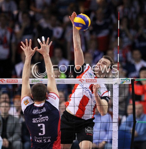  17.04.2014 RZESZOW <br />SIATKOWKA PLUS LIGA 2013/2014 MEN VOLLEYBALL POLAND POLISH PLUSLIGA LEAGUE SEASON 2013/2014 RUNDA PLAY-OFF POLFINAL SEMIFINAL<br />MECZ ASSECO RESOVIA - ZAKSA KEDZIERZYN KOZLE<br />N/Z PETER VERES <br /> 