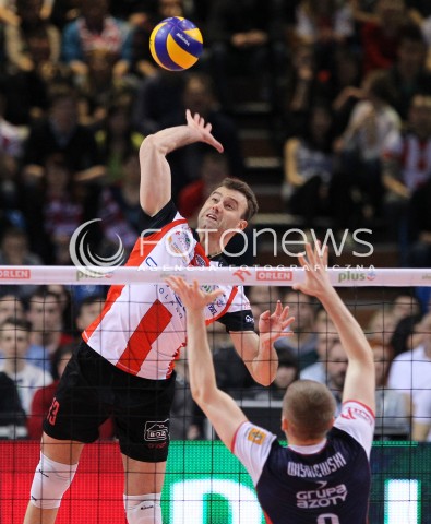  17.04.2014 RZESZOW <br />SIATKOWKA PLUS LIGA 2013/2014 MEN VOLLEYBALL POLAND POLISH PLUSLIGA LEAGUE SEASON 2013/2014 RUNDA PLAY-OFF POLFINAL SEMIFINAL<br />MECZ ASSECO RESOVIA - ZAKSA KEDZIERZYN KOZLE<br />N/Z PETER VERES <br /> 
