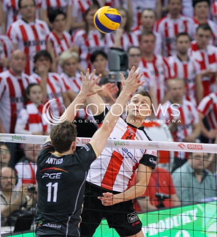  22.04.2014 RZESZOW <br />SIATKOWKA PLUS LIGA 2013/2014 MEN VOLLEYBALL POLAND POLISH PLUSLIGA LEAGUE SEASON 2013/2014 RUNDA PLAY-OFF FINAL - 1. MECZ<br />MECZ ASSECO RESOVIA - PGE SKRA BELCHATOW<br />N/Z PAUL LOTMAN <br /> 