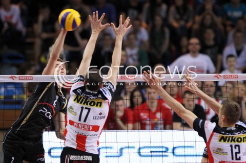  22.04.2014 RZESZOW <br />SIATKOWKA PLUS LIGA 2013/2014 MEN VOLLEYBALL POLAND POLISH PLUSLIGA LEAGUE SEASON 2013/2014 RUNDA PLAY-OFF FINAL - 1. MECZ<br />MECZ ASSECO RESOVIA - PGE SKRA BELCHATOW<br />N/Z MARIUSZ WLAZLY <br /> 