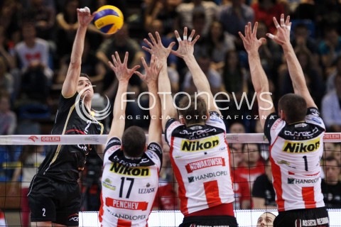  22.04.2014 RZESZOW <br />SIATKOWKA PLUS LIGA 2013/2014 MEN VOLLEYBALL POLAND POLISH PLUSLIGA LEAGUE SEASON 2013/2014 RUNDA PLAY-OFF FINAL - 1. MECZ<br />MECZ ASSECO RESOVIA - PGE SKRA BELCHATOW<br />N/Z MARIUSZ WLAZLY<br /> 
