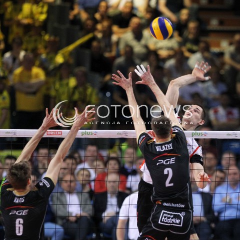  22.04.2014 RZESZOW <br />SIATKOWKA PLUS LIGA 2013/2014 MEN VOLLEYBALL POLAND POLISH PLUSLIGA LEAGUE SEASON 2013/2014 RUNDA PLAY-OFF FINAL - 1. MECZ<br />MECZ ASSECO RESOVIA - PGE SKRA BELCHATOW<br />N/Z DAWID KONARSKI <br /> 