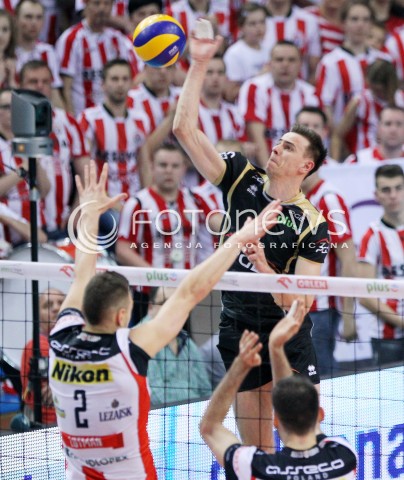  22.04.2014 RZESZOW <br />SIATKOWKA PLUS LIGA 2013/2014 MEN VOLLEYBALL POLAND POLISH PLUSLIGA LEAGUE SEASON 2013/2014 RUNDA PLAY-OFF FINAL - 1. MECZ<br />MECZ ASSECO RESOVIA - PGE SKRA BELCHATOW<br />N/Z MARIUSZ WLAZLY <br /> 