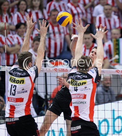  22.04.2014 RZESZOW <br />SIATKOWKA PLUS LIGA 2013/2014 MEN VOLLEYBALL POLAND POLISH PLUSLIGA LEAGUE SEASON 2013/2014 RUNDA PLAY-OFF FINAL - 1. MECZ<br />MECZ ASSECO RESOVIA - PGE SKRA BELCHATOW<br />N/Z MARIUSZ WLAZLY <br /> 