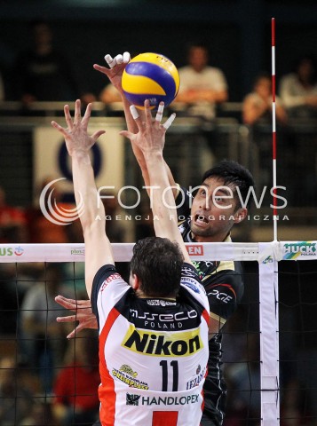  22.04.2014 RZESZOW <br />SIATKOWKA PLUS LIGA 2013/2014 MEN VOLLEYBALL POLAND POLISH PLUSLIGA LEAGUE SEASON 2013/2014 RUNDA PLAY-OFF FINAL - 1. MECZ<br />MECZ ASSECO RESOVIA - PGE SKRA BELCHATOW<br />N/Z SAMUEL TUIA <br /> 
