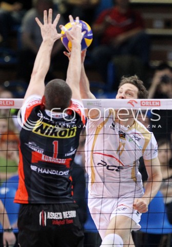  23.04.2014 RZESZOW <br />SIATKOWKA PLUS LIGA 2013/2014 MEN VOLLEYBALL POLAND POLISH PLUSLIGA LEAGUE SEASON 2013/2014 RUNDA PLAY-OFF FINAL - 2. MECZ<br />MECZ ASSECO RESOVIA - PGE SKRA BELCHATOW<br />N/Z STEPHANE ANTIGA <br /> 