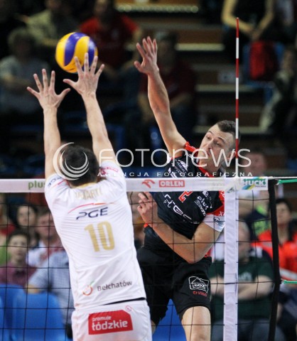  23.04.2014 RZESZOW <br />SIATKOWKA PLUS LIGA 2013/2014 MEN VOLLEYBALL POLAND POLISH PLUSLIGA LEAGUE SEASON 2013/2014 RUNDA PLAY-OFF FINAL - 2. MECZ<br />MECZ ASSECO RESOVIA - PGE SKRA BELCHATOW<br />N/Z PAUL LOTMAN <br /> 
