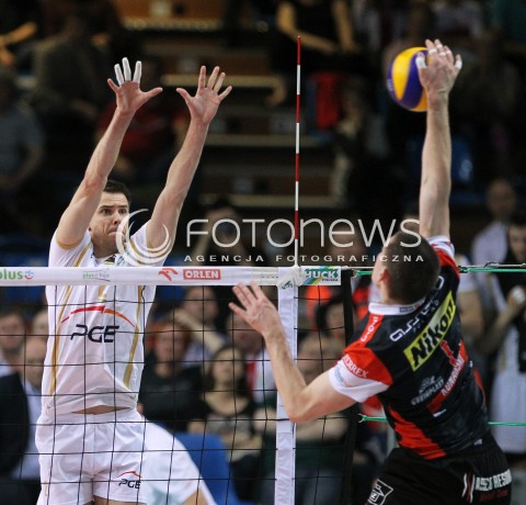  23.04.2014 RZESZOW <br />SIATKOWKA PLUS LIGA 2013/2014 MEN VOLLEYBALL POLAND POLISH PLUSLIGA LEAGUE SEASON 2013/2014 RUNDA PLAY-OFF FINAL - 2. MECZ<br />MECZ ASSDECO RESOVIA - PGE SKRA BELCHATOW<br />N/Z MARIUSZ WLAZLY <br /> 