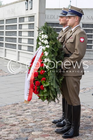  24.04.2014 LODZ WIZYTA PARY PREZYDENCKIEJ W LODZI Z OKAZJI 100 URODZIN JANA KARSKIEGO N/Z   
