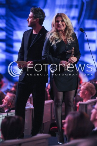  24.04.2014 WARSZAWA <br />GALA FRYDERYKI 2014 W SALI KONGRESOWEJ<br />N/Z ANDRZEJ PIASECZNY BEATA KOZIDRAK<br /> 