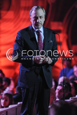  24.04.2014 WARSZAWA <br />GALA FRYDERYKI 2014 W SALI KONGRESOWEJ<br />N/Z MINISTER KULTURY BOGDAN ZDROJEWSKI<br /> 