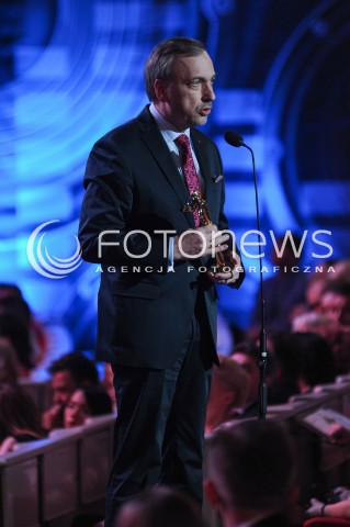  24.04.2014 WARSZAWA <br />GALA FRYDERYKI 2014 W SALI KONGRESOWEJ<br />N/Z MINISTER KULTURY BOGDAN ZDROJEWSKI<br /> 