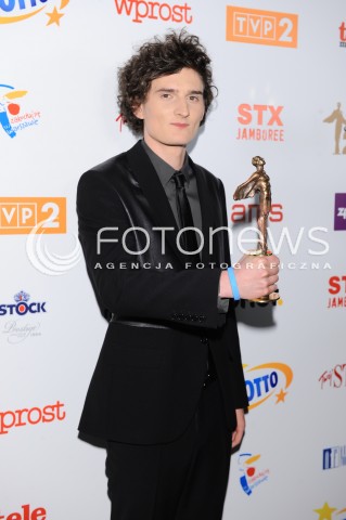  24.04.2014 WARSZAWA <br />GALA FRYDERYKI 2014 W SALI KONGRESOWEJ <br />N/Z DAWID PODSIADLO <br /> 