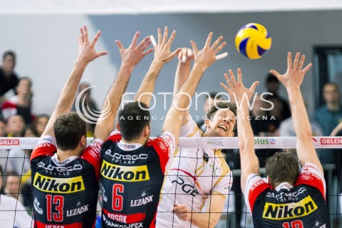  27.04.2014 BELCHATOW<br /><br />SIATKOWKA PLUS LIGA 2013/2014 MEN VOLLEYBALL POLAND POLISH PLUSLIGA LEAGUE SEASON 2013/2014 RUNDA PLAY-OFF FINAL - MECZ NR 3<br /><br />MECZ PGE SKRA BELCHATOW - ASSECO RESOVIA<br /><br />N/Z STEPHANE ANTIGA<br /><br /> 