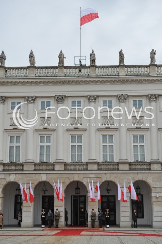  02.05.2014 WARSZAWA <br />OBCHODY DNIA FLAGI RP W WARSZAWIE<br />N/Z PALAC PREZYDENCKI <br /> 