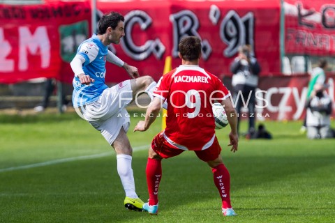  04.05.2014 LODZ <br />
PILKA NOZNA POLSKA POLISH T-MOBILE EKSTRAKLASA GRUPA SPADKOWA SEZON SEASON 2013/2014 FOOTBALL WIDZEW LODZ - CRACOVIA KRAKOW<br />
N/Z SLAWOMIR SZELIGA<br />
 