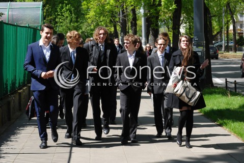  05.05.2014 WARSZAWA <br />EGZAMINY MATURALNE<br />N/Z UCZNIOWIE XIV LICEUM OGOLNOKSZTALCACEGO IM STANISLAWA STASZICA W WARSZAWIE<br /> 