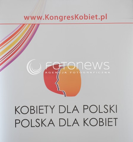  07.05.2014 WARSZAWA<br />KONFERENCJA PRASOWA KONGRESU KOBIET<br />N/Z LOGO KONGRESU KOBIET<br /> 
