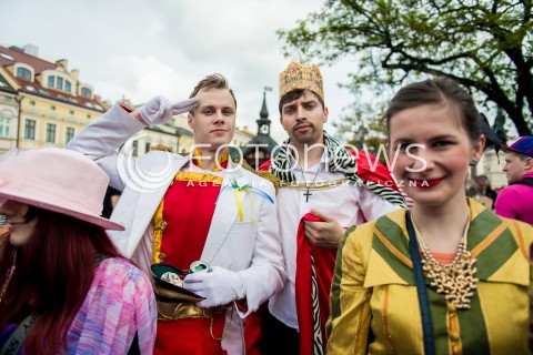  08.05.2014 RZESZOW<br />ROZPOCZYNAJA SIE XXI RZESZOWSKIE JUWENALIA<br />N/Z KOROWOD<br /> 