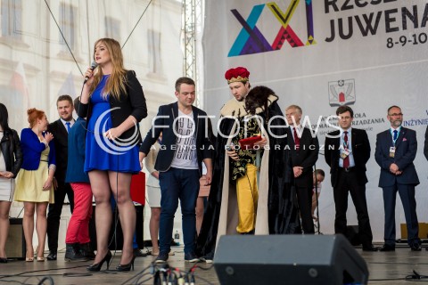  08.05.2014 RZESZOW<br />ROZPOCZYNAJA SIE XXI RZESZOWSKIE JUWENALIA<br />N/Z KOROWOD<br /> 