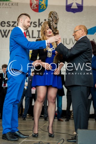  08.05.2014 RZESZOW<br />ROZPOCZYNAJA SIE XXI RZESZOWSKIE JUWENALIA<br />N/Z PREZYDENT RZESZOWA TADEUSZ FERENC - OTWARCIE JUWENALIOW<br /> 