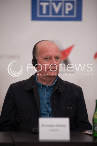  08.05.2014 WARSZAWA<br />
KONFERENCJA PRASOWA DZWONY WOJNY<br />
N/Z BRENDAN  MAHER<br />
 
