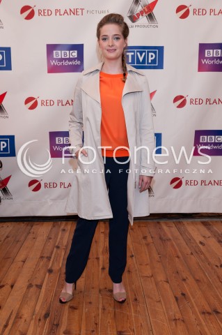  08.05.2014 WARSZAWA<br />
KONFERENCJA PRASOWA DZWONY WOJNY<br />
N/Z ERIKA KARKUSZEWSKA<br />
 