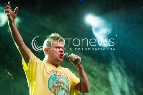  09.05.2014 RZESZOW<br />XXI RZESZOWSKIE JUWENALIA<br />KONCERT ZESPOLU KULT<br />N/Z KAZIK STASZEWSKI<br /> 