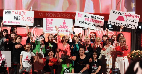  09.05.2014 WARSZAWA<br />VI KONGRES KOBIET<br />N/Z TANIEC PRZECIWKO PRZEMOCY<br /> 