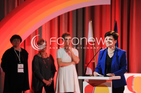  09.05.2014 WARSZAWA<br />VI KONGRES KOBIET<br />N/Z PREZYDENT MIASTA STOLECZNEGO WARSZAWY HANNA GRONKIEWICZ-WALTZ HENRYKA BOCHNIARZ MAGDALENA SRODA  DOROTA WARAKOMSKA <br /> 