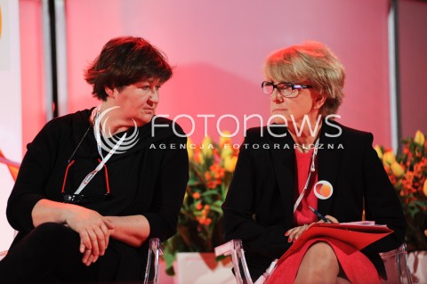  09.05.2014 WARSZAWA<br />VI KONGRES KOBIET<br />N/Z MAGDALENA SRODA DANUTA HUBNER<br /> 