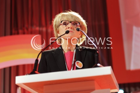  09.05.2014 WARSZAWA<br />VI KONGRES KOBIET<br />N/Z DANUTA HUBNER<br /> 