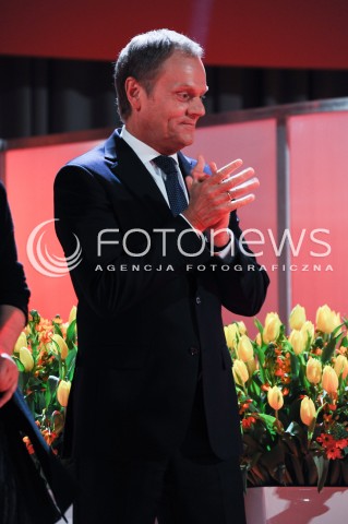  10.05.2014 WARSZAWA<br />VI KONGRES KOBIET<br />N/Z PREMIER RP DONALD TUSK <br /> 