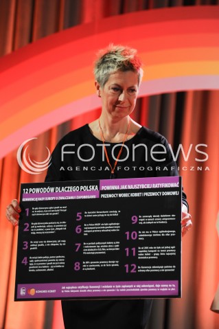  10.05.2014 WARSZAWA<br />VI KONGRES KOBIET<br />N/Z  DOROTA WARAKOMSKA<br /> 